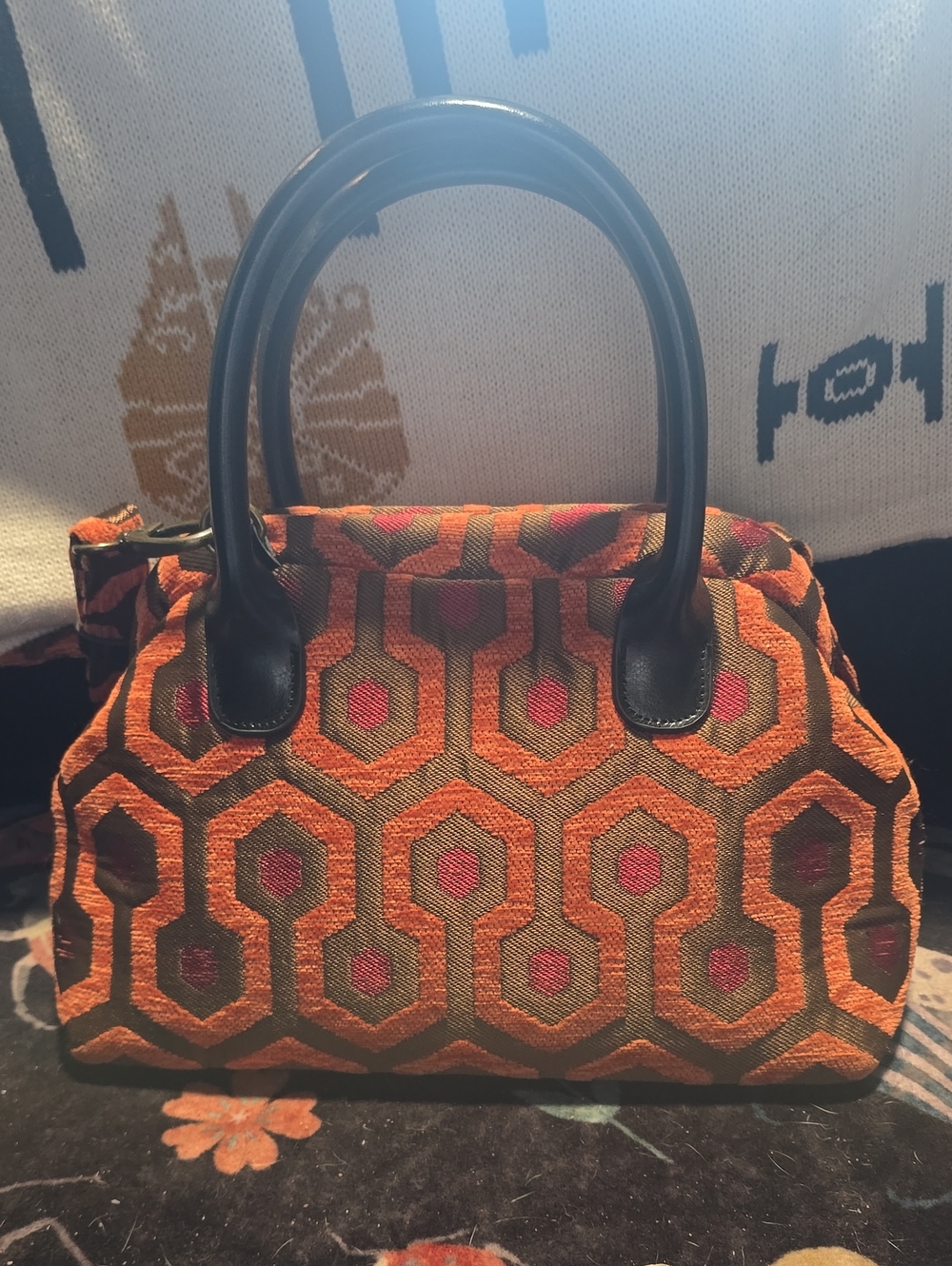 "The Shining" Overlook Hotel Carpet Satchel